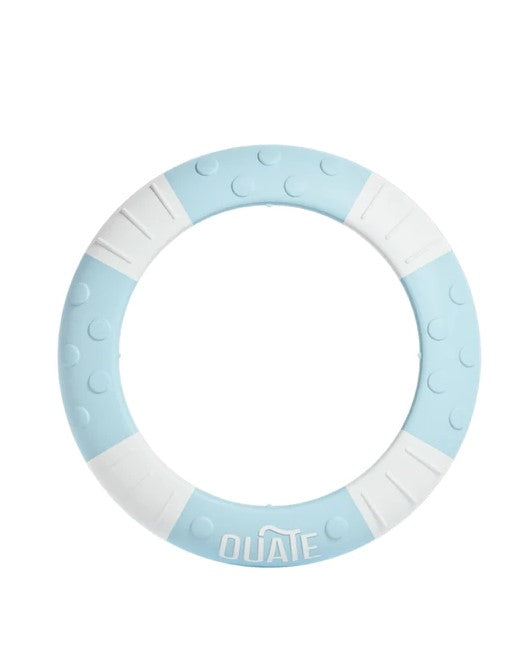 OUATE. My baby's blue teething ring