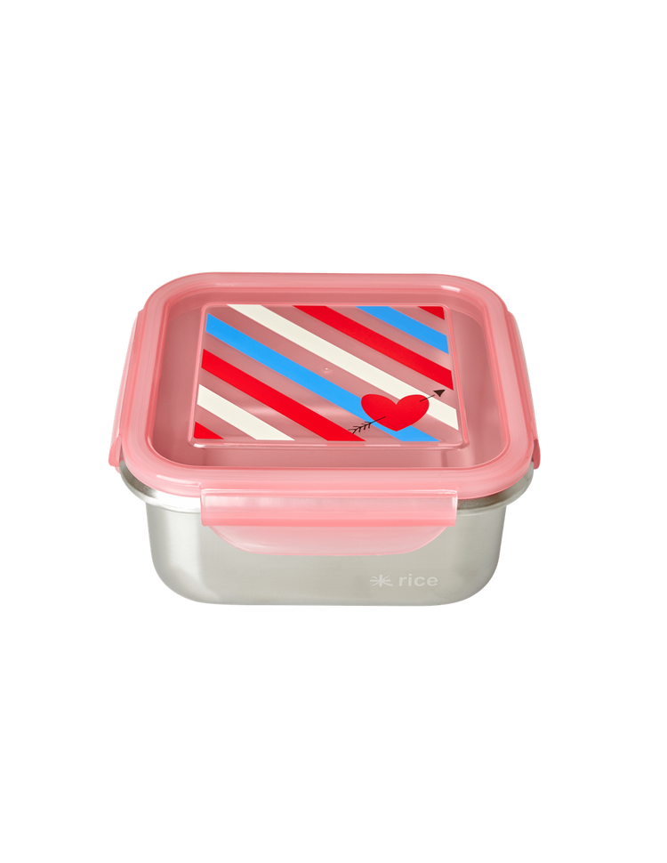 RICE. Stainless Steel Lunch box - Candy Stripes