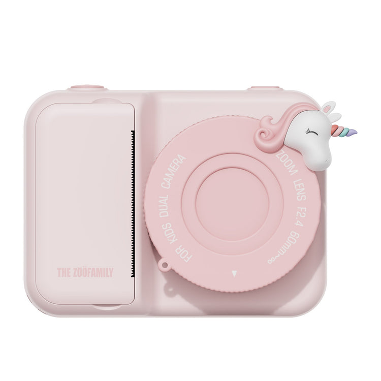 ZOO FAMILY. Zoo print camera Unicorn