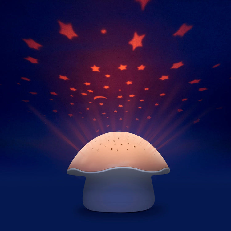 SP02M-P. Musical star projector Mushroom (pink)