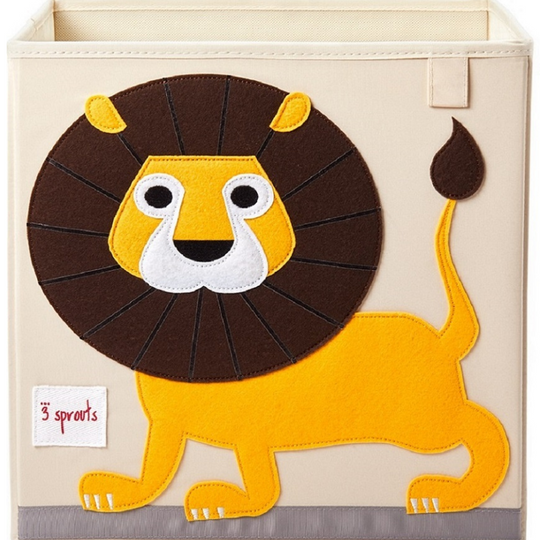 3Sprouts Storage box. Lion