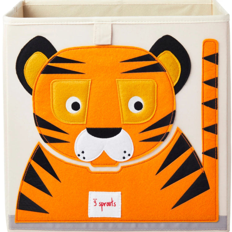 3Sprouts Storage box. Tiger