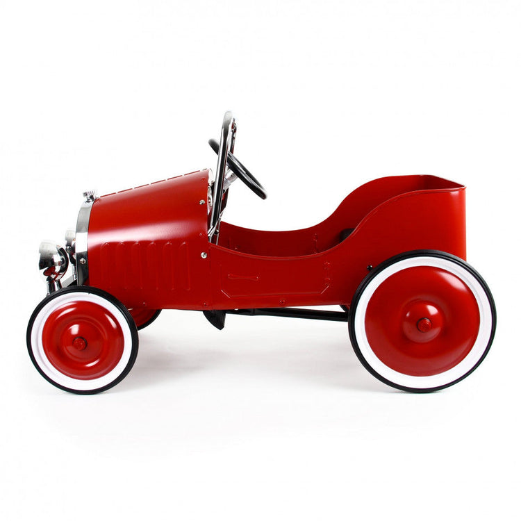 Baghera. Classic Red Pedal Car