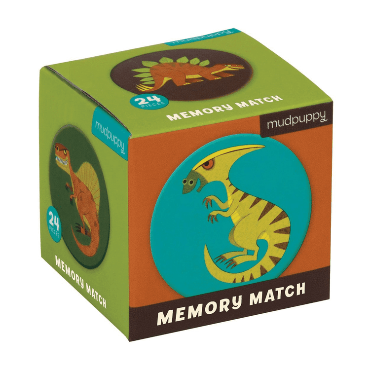 MUDPUPPY. Mighty Dinosaurs Mini Memory Match Game