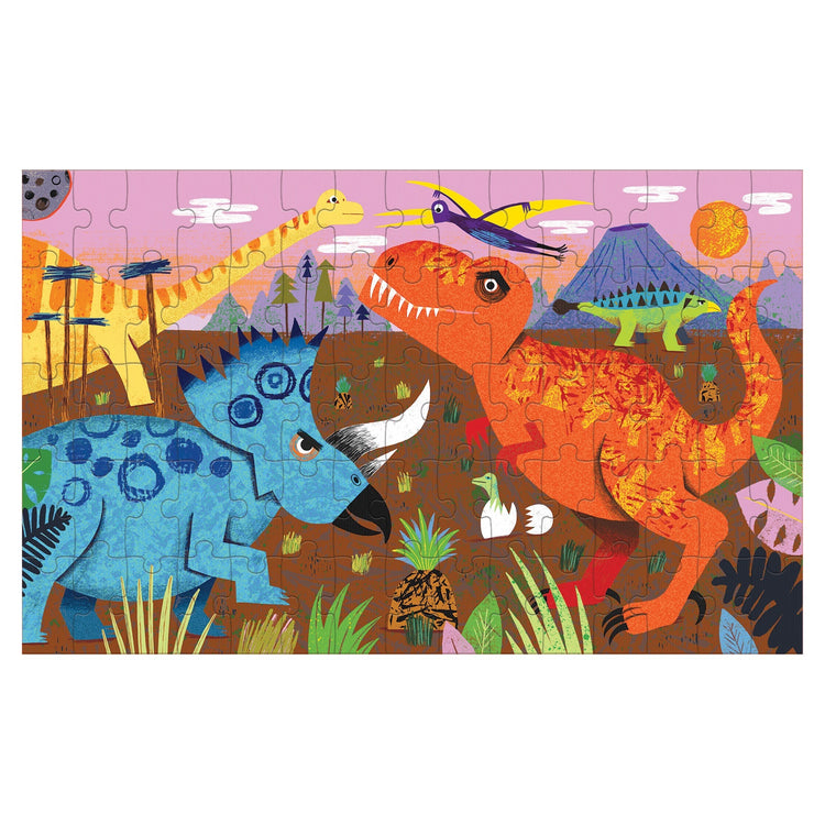 MUDPUPPY. Dinosaur Roar 75 Piece Lenticular Puzzle
