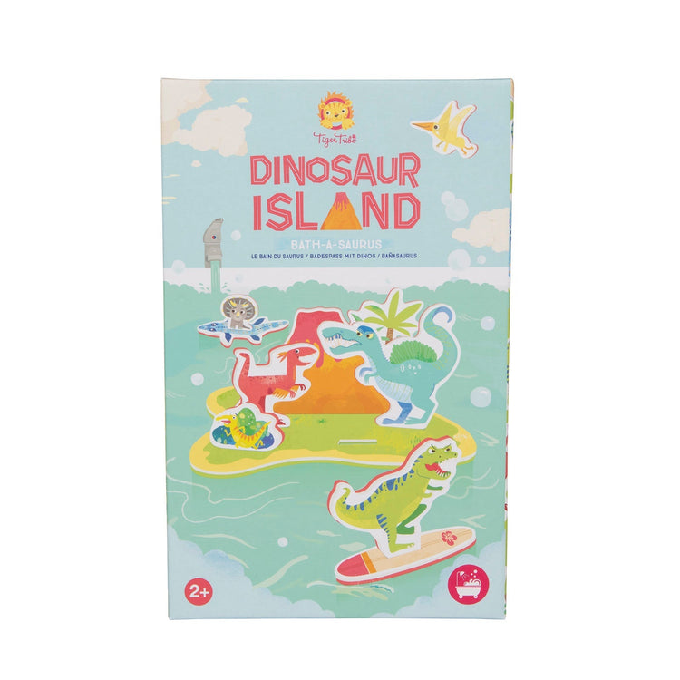 TIGER TRIBE. Bath Stories Dinosaurs Island