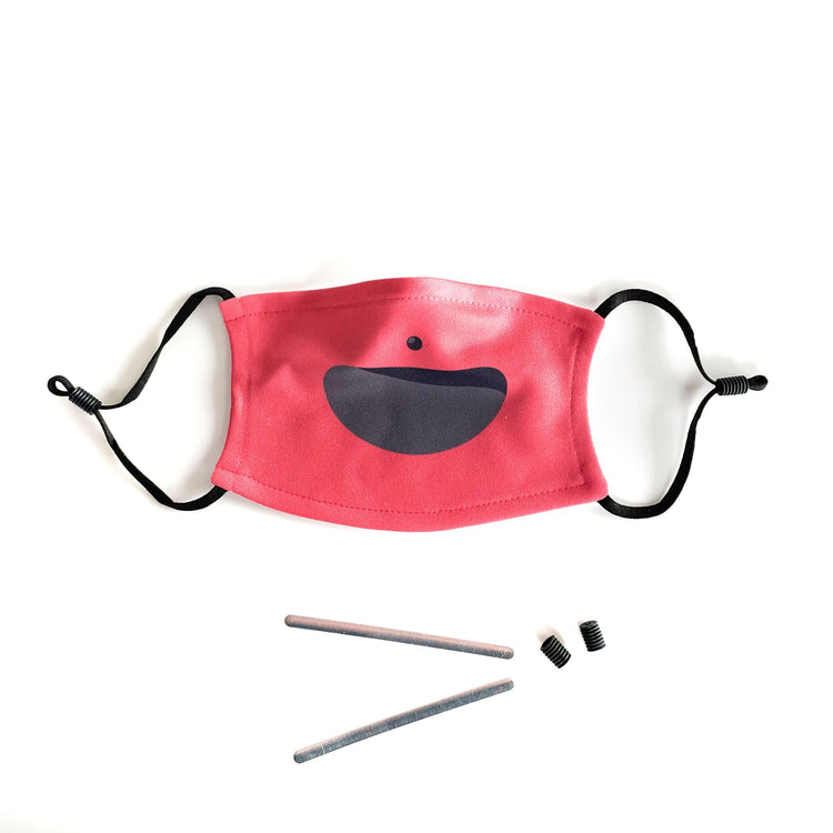 Cozykids.Face mask for children (red)