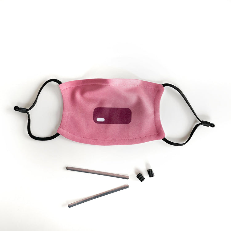Cozykids. Face mask for children (pink)