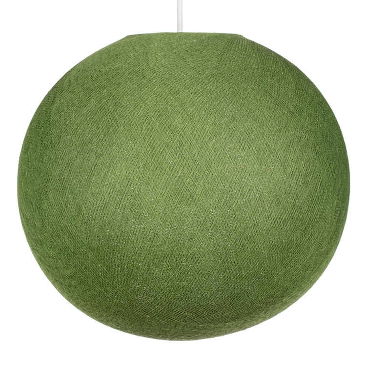 LA CASE DE COUSIN PAUL. Lampshade Globe M Olive 36cm