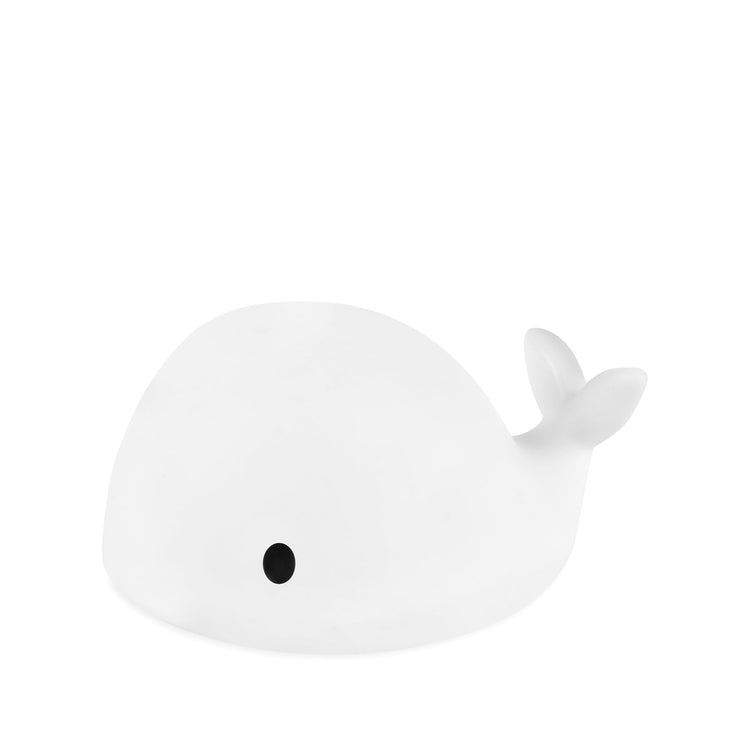 FLOW. Φωτιστικό νυχτός Φάλαινα Moby 15εκ. (λευκό)