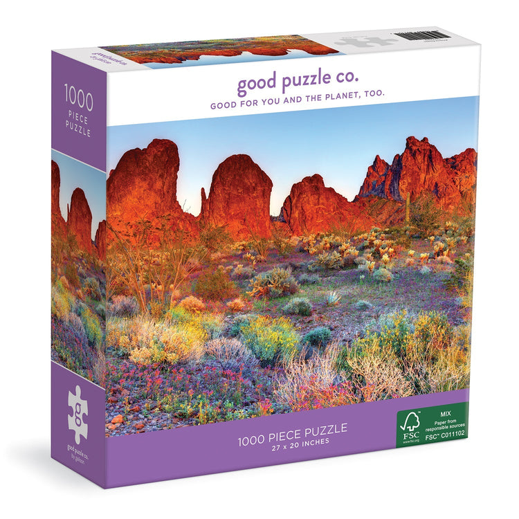 GOOD PUZZLE COMPANY. 1000 pieces puzzle- Arizona Desert