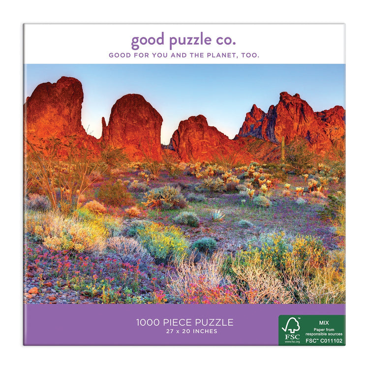 GOOD PUZZLE COMPANY. 1000 pieces puzzle- Arizona Desert