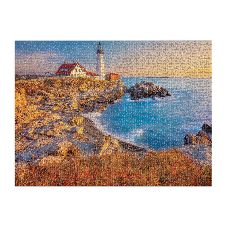 GOOD PUZZLE COMPANY. 1000 pieces puzzle-Lighthouse in Maine