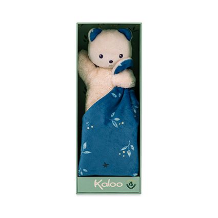 CARRE DOUCEUR. Doudou bear Night-Owl 18cm