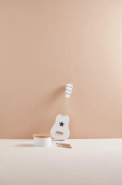Toy guitar white