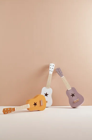 Toy guitar white