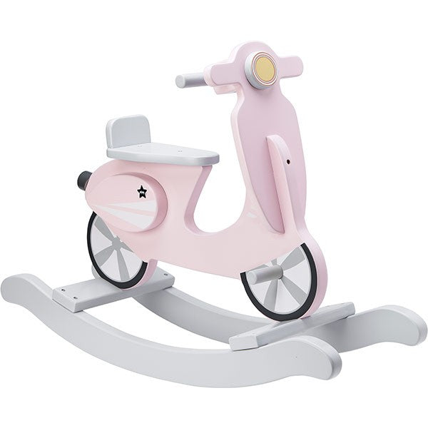 KIDS CONCEPT. Rocking scooter pink/white