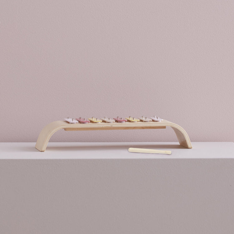 KIDS CONCEPT. Xylophone plywood (pink multi)