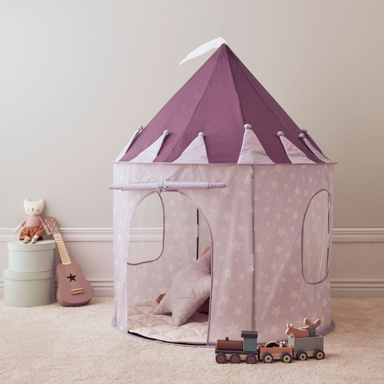 KIDS CONCEPT. Play tent lilac STAR