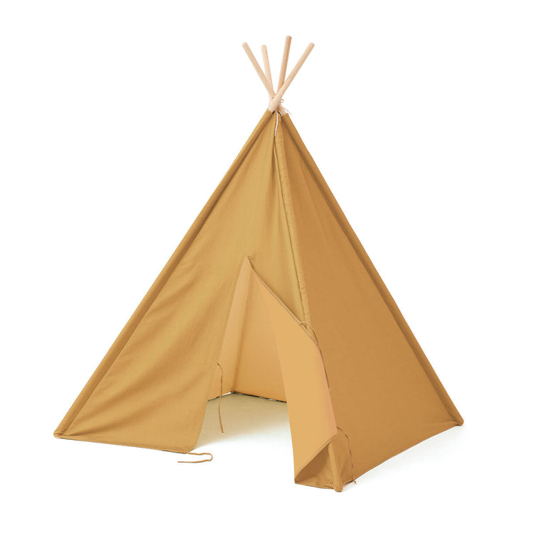 KIDS CONCEPT. Tipi tent yellow