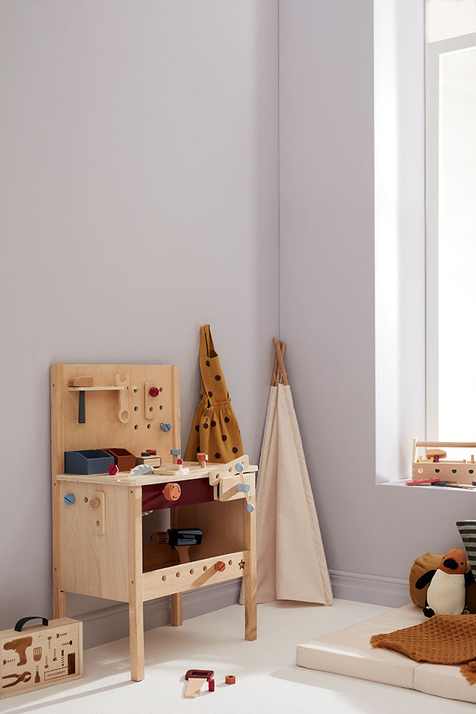 KIDS CONCEPT. Ξύλινος πάγκος εργαλείων KID'S HUB