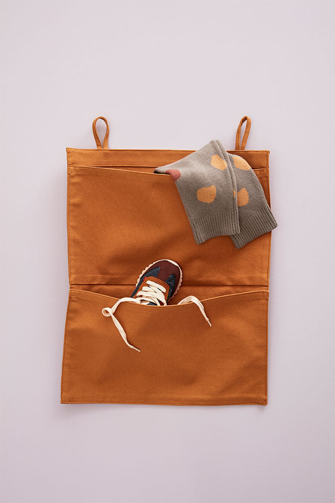 KIDS CONCEPT. Hang storage for toys - Brown