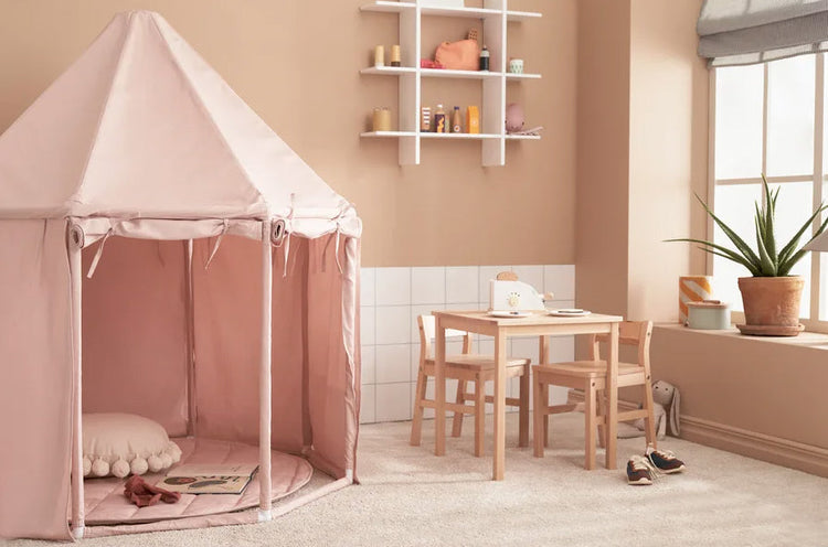 KIDS CONCEPT. Pavilion tent light pink