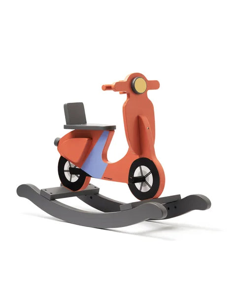 KIDS CONCEPT. Rocking scooter rust