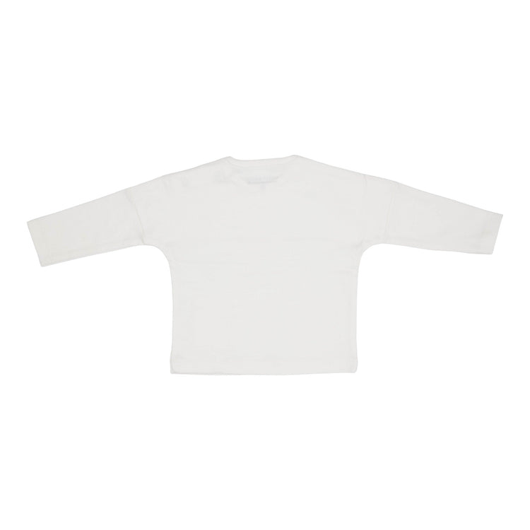 LITTLE DUTCH. T-shirt long sleeves with pocket Soft White