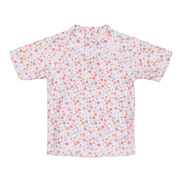 LITTLE DUTCH. Swim T-shirt short sleeves Summer Flowers