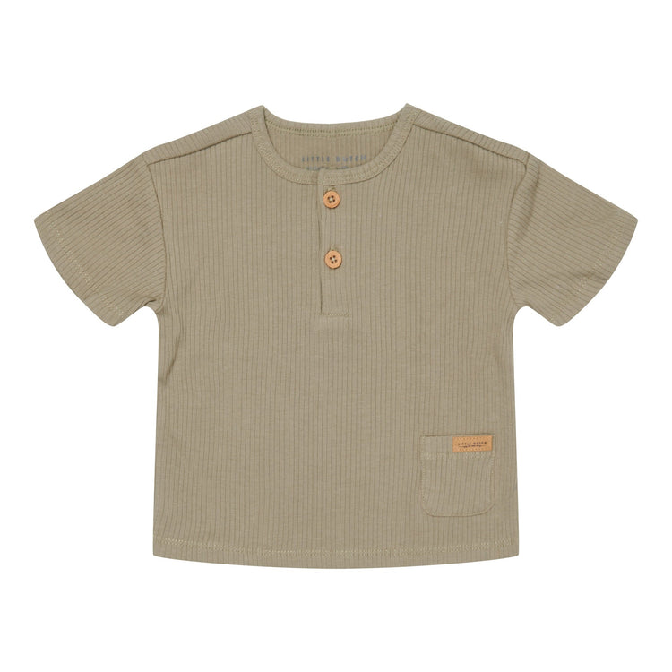 LITTLE DUTCH. T-shirt short sleeves Olive