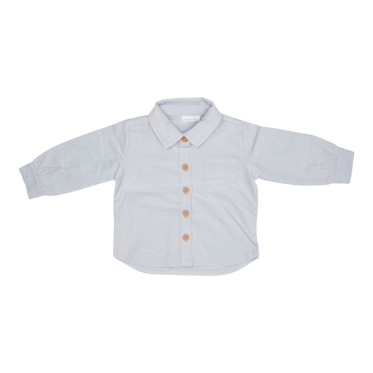 LITTLE DUTCH. Overshirt corduroy Soft Blue - 62