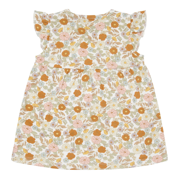 LITTLE DUTCH. Dress sleeveless with ruffles Vintage Little Flowers