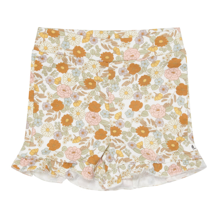 LITTLE DUTCH. Short trousers with ruffles Vintage Little Flowers - 68