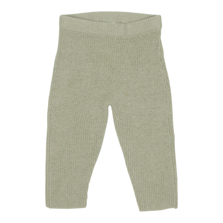 LITTLE DUTCH. Knitted leggings Green