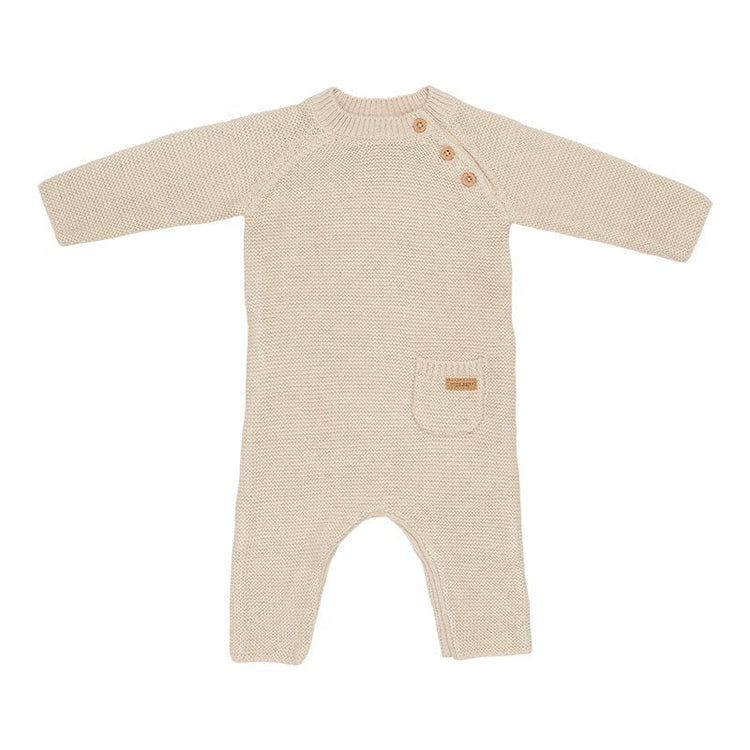 LITTLE DUTCH. Knitted one-piece suit Sand - 68