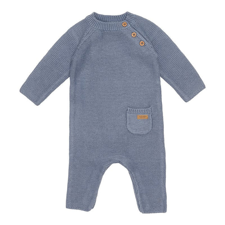 LITTLE DUTCH. Knitted one-piece suit Blue - Νο 80