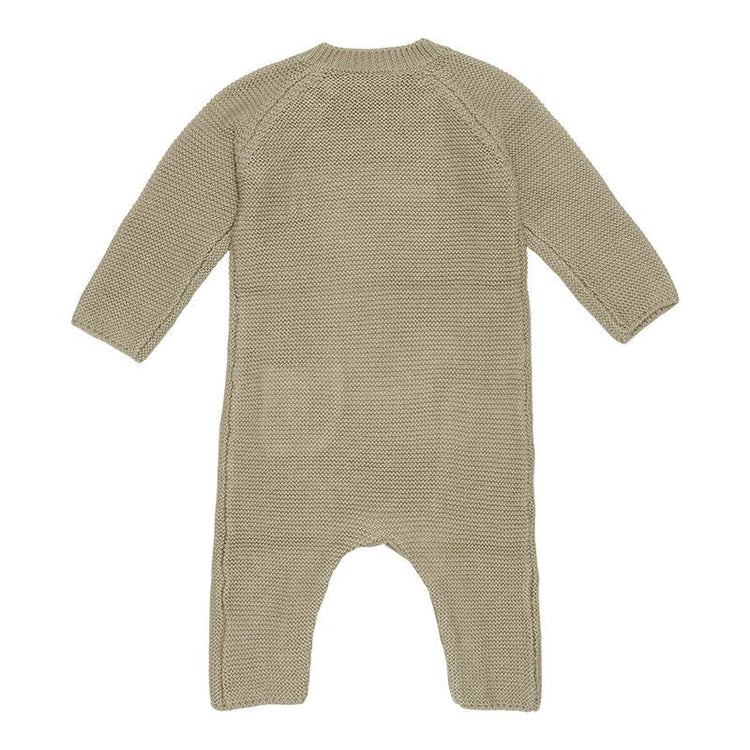 LITTLE DUTCH. Knitted one-piece suit Olive - 86