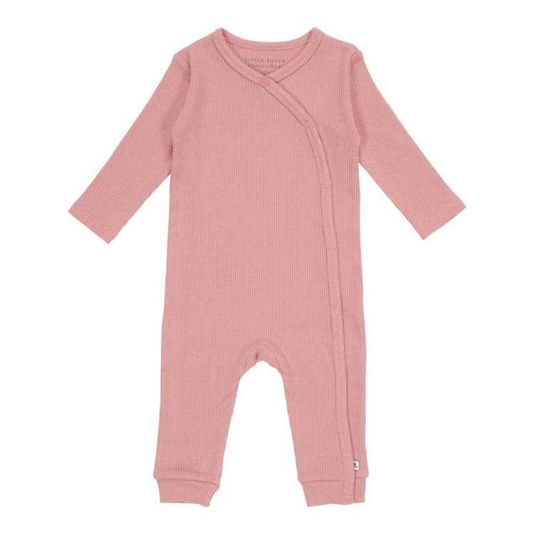 LITTLE DUTCH. Ολόσωμο φορμάκι Rib Vintage Pink