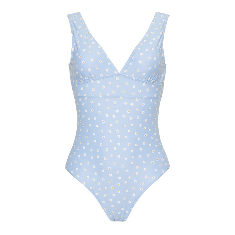 LITTLE DUTCH. Bathsuit ladies Daisies Blue - 36