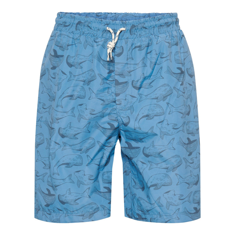 LITTLE DUTCH. Swimshort men Sea Life Blue - XL