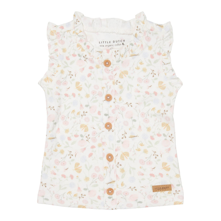 LITTLE DUTCH. Singlet Flowers & Butterflies