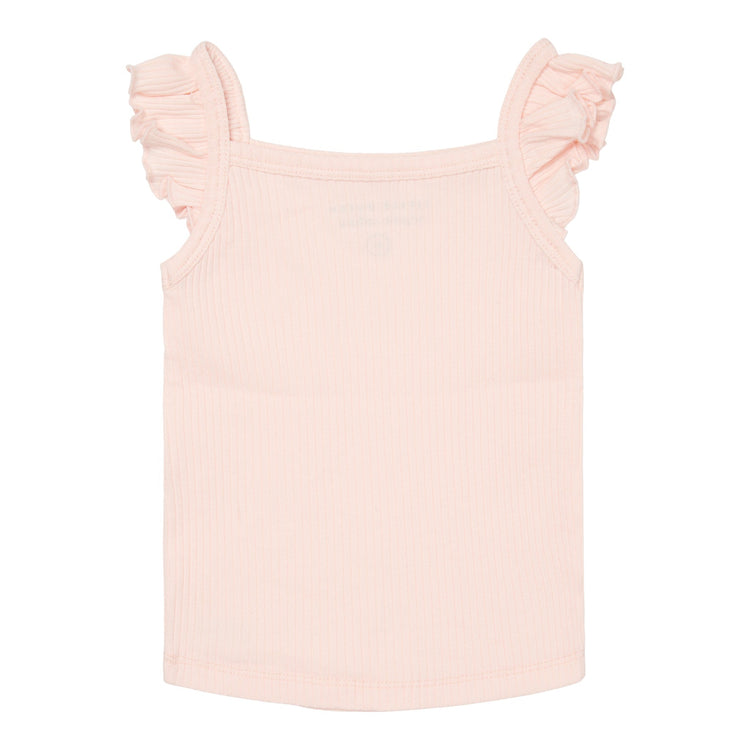 LITTLE DUTCH. Singlet with frills Pink - 86