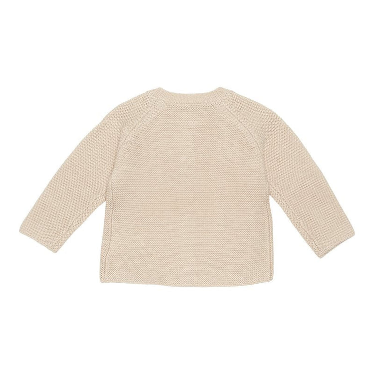 LITTLE DUTCH. Knitted cardigan Sand - 50/56