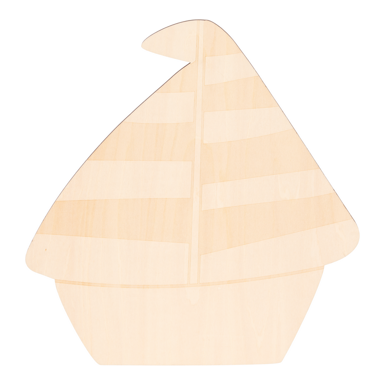LITTLE DUTCH. Wooden wall lamp Boat
