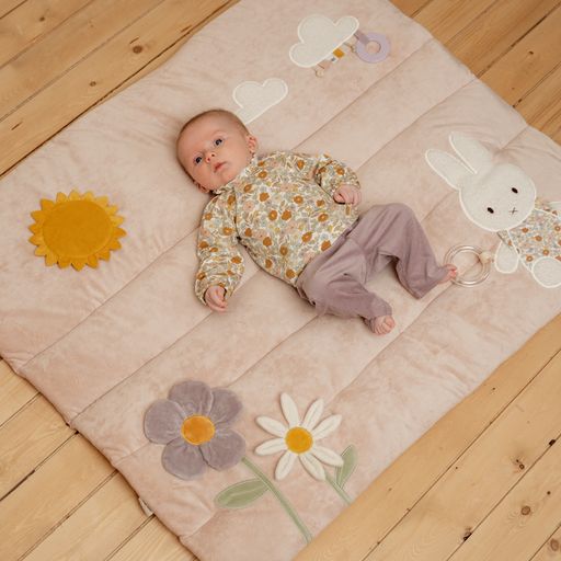 LITTLE DUTCH. Miffy playpen mat Vintage Little Flowers Playpen