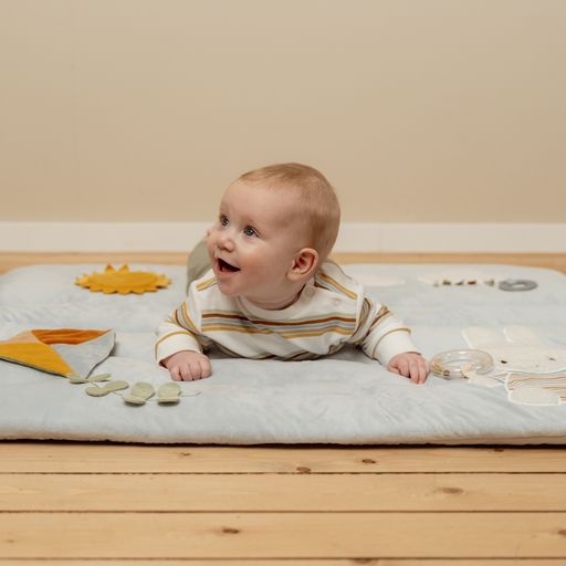 LITTLE DUTCH. Miffy playpen mat Vintage Sunny Stripes