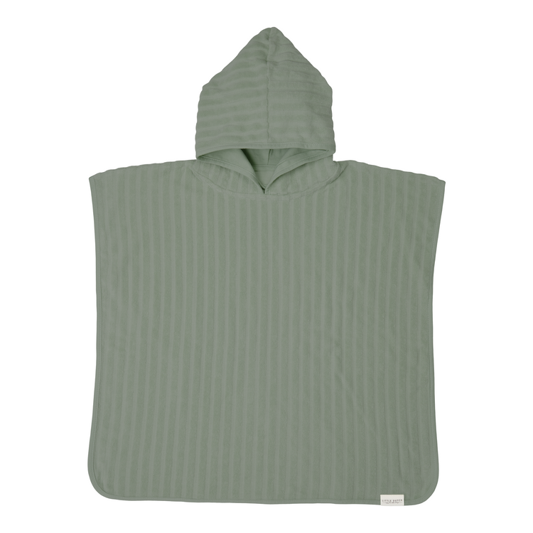 LITTLE DUTCH. Beach Poncho Olive