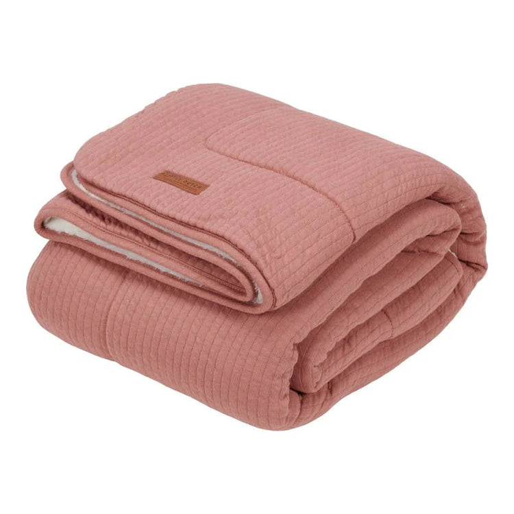 LITTLE DUTCH. Κουβέρτα Pure Pink Blush 110 x 140.