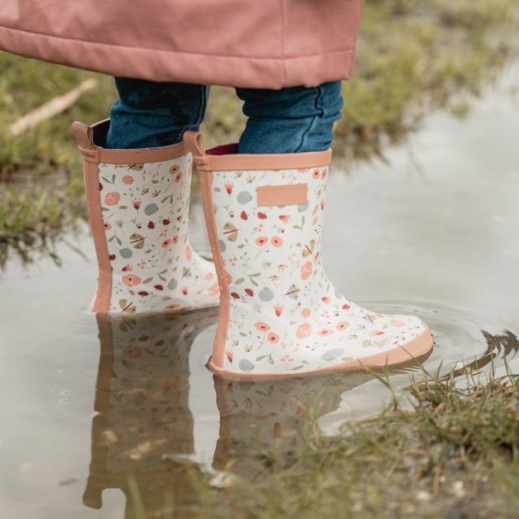LITTLE DUTCH. Rain Boots Flowers & Butterflies - 22/23